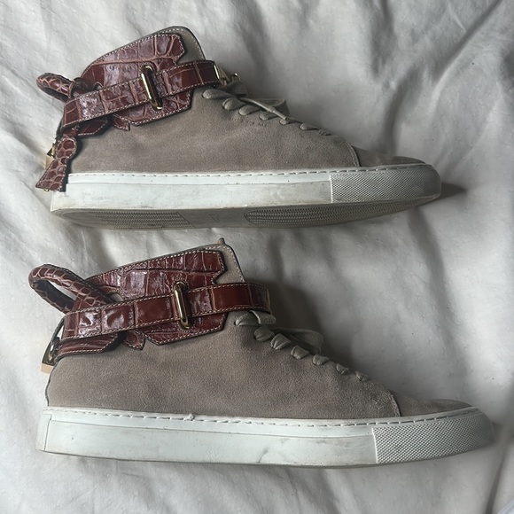 Buscemi Crocodile high top sneakers - Picture 5 of 5